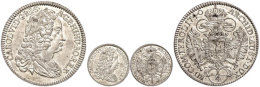 1/4 Taler, 1740, Karl VI., Hall, F. St. Selten In Dieser Erhaltung!  1 / 4 Thaler, 1740, Karl VI., Hall, F. St.... - Oesterreich