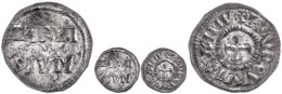 Italien, Treviso, Denar (1,57g), 814-840, Ludwig Der Fromme. Av: Kreuz, Im Außenkranz "+HLVDOVVICVS IMP".... - Sonstige – Europa