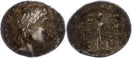 Tarsos, Tetradrachme (16,46g), Antiochos VII., 138-129 V. Chr. Av: Kopf Nach Rechts. Rev: Stehende Athena Nach... - Unclassified
