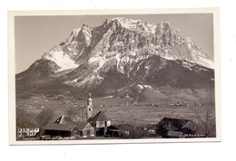 A 6631 LERMOOS, Dorfansicht Mit Zugspitze - Lermoos