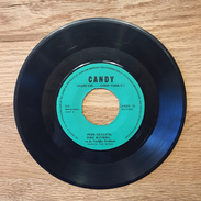 7" Single, 45rpm, Peer Mullens, Joke Raviera En De Vrolijke Trekkers, A: "Candy Manus", B : "Candy Alles Uit…goed - Autres - Musique Néerlandaise