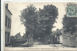 PAS DE CALAIS - 62 - ARDRES - Rue Du Camp De Drap D'or - Carte Molle - Ardres