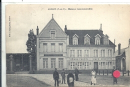 PAS DE CALAIS - 62 - ARDRES - Maison Recommandée - Grand Hôtel Café Debruyne Rare - Ardres