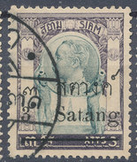 Stamp THAILAND,SIAM 1909 3s On 3a Used Lot#89 - Siam