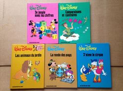 Disney - Lot De 5 Albums Jeux - Années 80 - Disney