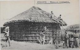 CPA Ethiopie Abyssinie Non Circulé Types - Etiopia