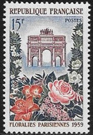 N° 1189  FRANCE - NEUF - FLORARIES PARISIENNES -  1959 - Neufs