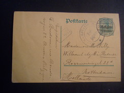 BELGIUM   1915   ENVELOP  FROM ANTWERP TO ROTTERDAM  "FREIGEGEBEN"  (E37-NVT) - Occupazione Tedesca