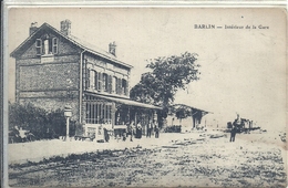 PAS DE CALAIS - 62 -BARLIN - Intérieur De La Gare - Barlin