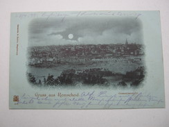 REMSCHEID , Mondscheinkarte, Schöne Karte Um 1899 - Remscheid