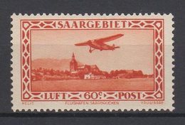 Saargebiet / Flugpostmarken  / MiNr. 143 - Ongebruikt