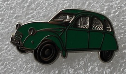 Pin's Citroën 2 CV . Verte - Citroën