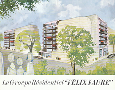 Vers 1970 - Le Félix Faure (Paris 15ème) - Broché A4 De 8 Pp. Plans De Tous Les Appartements - FRANCO DE PORT - Parigi