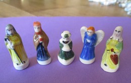 5 Feves SANTONS  De Crèche - Santons