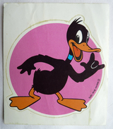 AUTOCOLLANT STENVAL TITI ET SES AMIS N°13 1975 Daffy Duck - Autocolantes