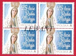 2016.11.25. 25th Anniversary Of Radio Maria - MNH Block - Unused Stamps