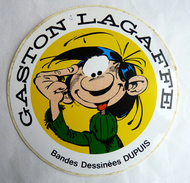 AUTOCOLLANT GASTON LAGAFFE FRANQUIN Dupuis 1987 MACline - Autocolantes