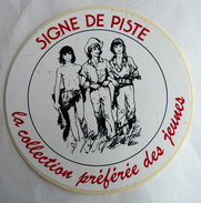 AUTOCOLLANT SIGNE DE PISTE JOUBERT - Autocolantes