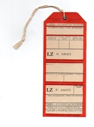 Etiquette De Bagages Tabso Bugarian Air Transport LZ N°246473 Sofia - Baggage Labels & Tags