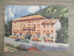 CPA ITALIE TORINO HOTEL SOMMEILLER BARDONECCHIA AQUARELLE DE FRATTINI - Bares, Hoteles Y Restaurantes