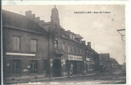 PAS DE CALAIS - 62 - CROISILLES - Rue Saint Léger - Hôtel Des Voyageurs - Croisilles