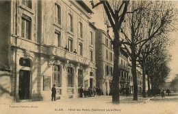 ALAIS  HOTEL DES POSTES  BOULEVARD LOUIS BLANC - Alès