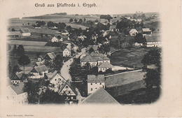 AK Gruss Pfaffroda Erzgebirge Dorfstraße Gasthof ? Bei Olbernhau Sayda Niederlochmühle Heidersdorf Dörnthal Olbernhau - Mulda (Erzgeb.)