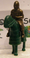 (SC35) KINDER FERRERO SOLDATINI DI METALLO A CAVALLO K97 N71, CAVALLO VERDE - Metal Figurines