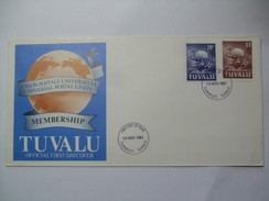 TUVALU 1981 UPU FDC - Tuvalu