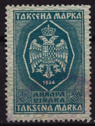 DARK NUMBER! - Yugoslavia 1934 - REVENUE / TAX Stamp - 5 Din - Used - Service