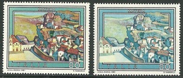 1981 - REPUBBLICA - TURISMO MATERA - LIRE 80 - ROSSO EVANESCENTE - MNH - RARO - SIGLATO - LUSSO - Varietà E Curiosità