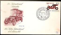 Portugal & FDC 50th Anniversary Of The International Automobile Exhibition, Brussels 1971 (1568) - Sonstige (Land)