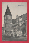 Juslenville - L'Eglise .... Groupe D'enfants - 1906 ( Voir Verso ) - Theux