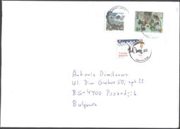 Mailed Cover (letter) With Stamps Flora Bees Cat From Sweden - Covers & Documents