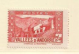 ANDORRE   ( EUAND - 191 )   1937  N° YVERT ET TELLIER  N° 85    N** - Neufs