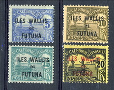 WF Taxe 1920 Piccolo Lotto N. 1-4 MLH Cat. € 5,25 - Postage Due