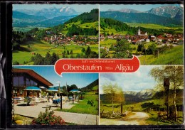 Oberstaufen - Mehrbildkarte 10   Mit Zusatzstempel Hochgratbahn Steibis - Oberstaufen