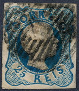 Stamp Portugal 1855 25r Used Lot#13 - Oblitérés