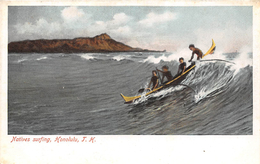 ¤¤  -   ETAT-UNIS  -  Natives Surfing  -  HONOLULU   -     ¤¤ - Honolulu