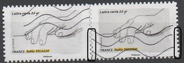 FRANCE  N°1089___OBL VOIR SCAN  DECALAGE  DES  DENTS - Non Classificati