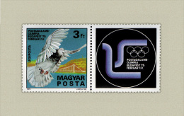 Hungary 1975. Post Pigeon / Birds / Animals Segmental Stamp MNH (**) Michel: 3022 / 1.50 EUR - Ongebruikt