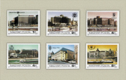 Hungary 1984. Famous Hotels Set MNH (**) Michel: 3701-3706 / 4 EUR - Neufs