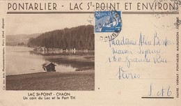 PONTARLIER - LAC St-POINT ET ENVIRONS ( Dépliant 6 Pages )  Rare - Pontarlier