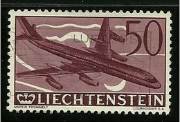 ● LIECHTENSTEIN 1960 - AEREI - N. A 36 Usato - Cat. ? € - Lotto 272 - Air Post