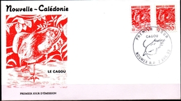 TP N° 638/639 - Série Courante "Le Cagou"  -PJ Le 07.04.93 à Nouméa - FDC