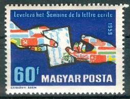 HUNGARY - 1959. Letter Writing Week Cpl.Set MNH! Mi:1628. - Ungebraucht