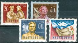 HUNGARY - 1959. Soviet Stamp Exhibition (LENIN) Cpl.Set MNH! Mi:1629-1632. - Ungebraucht