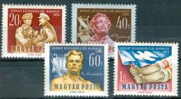 HUNGARY - 1959. Soviet Stamp Exhibition (LENIN) Cpl.Set MNH! Mi:1629-1632. - Nuevos