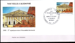 TP N° 687- 1945 1ère Représentation De La Nelle Calédonie à L'Assemblée Nationale -PJ Le 24.08.95 à Nouméa - FDC