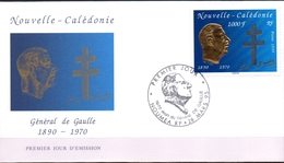 TP N°682- 1970 Mort Du Général De Gaulle  -PJ Le 28.03.95 à Nouméa - FDC